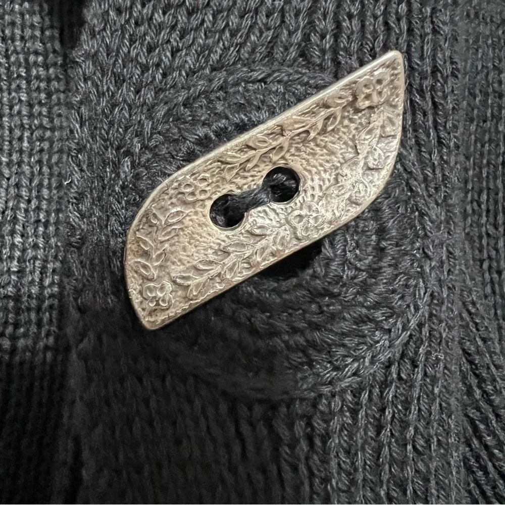 Rico Hand Knits Wrap/Scarf button details 100% cotton